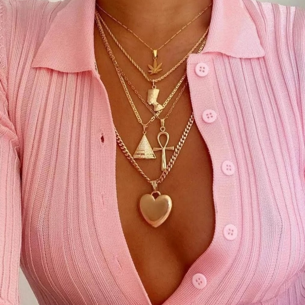 5 piece ANKH NECKLACE
